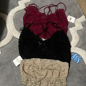 Free people bralette bundle